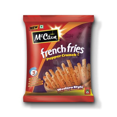 Mccain French Fries Pepper Crunch 420 Gm