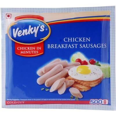 Venky S Chicken Breakfast Sausages 500 Gm At Best Price In India Starquik A Tata Enterprise