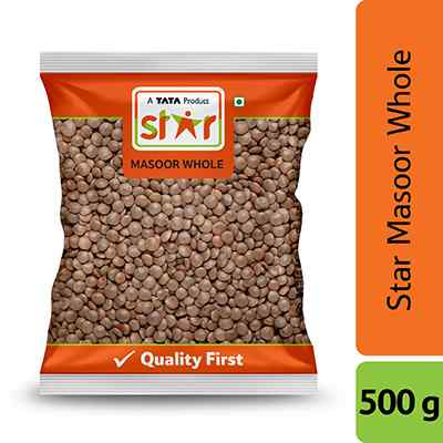 Star Value Masoor Whole 500G at Best Price in India | StarQuik, a TATA ...