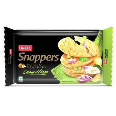 Unibic Snappers Potato Crm N Onion 300 G