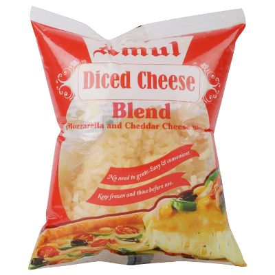 Amul Diced Cheese Blend 200 Gm At Best Price In India | StarQuik, A ...